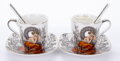 Porcelánový set Expresso Alfons Mucha