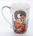 Porcelánový hrnek Alfons Mucha Stones