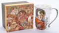 Porcelánový hrnek Alfons Mucha Stones