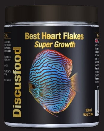 Best Heart Flakes Super Growth Super Růst 830ml /180g