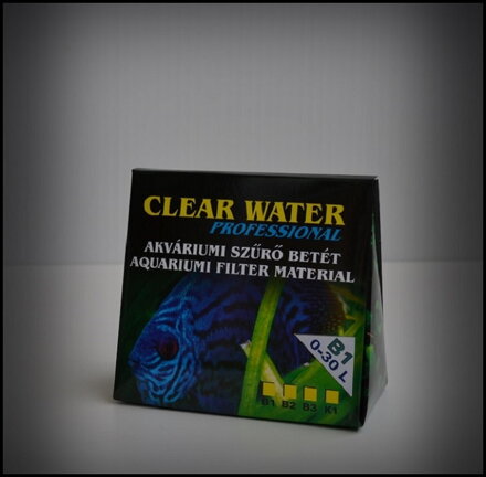  SZAT Clear Water Original B1  pre 0-30l rozmer 7x13cm +Protein Filter Technologi! 