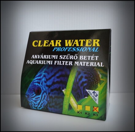 SZAT Clear Water Original  K3 pre 350l -600l  rozmer 19x19cm +Protein Filter Technologi! 