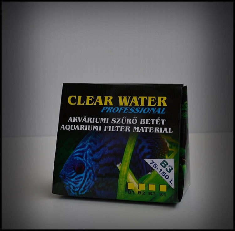 SZAT Clear Water Original B3 pre 75-150l  rozmer 20x13cm  +Protein Filter Technologi!