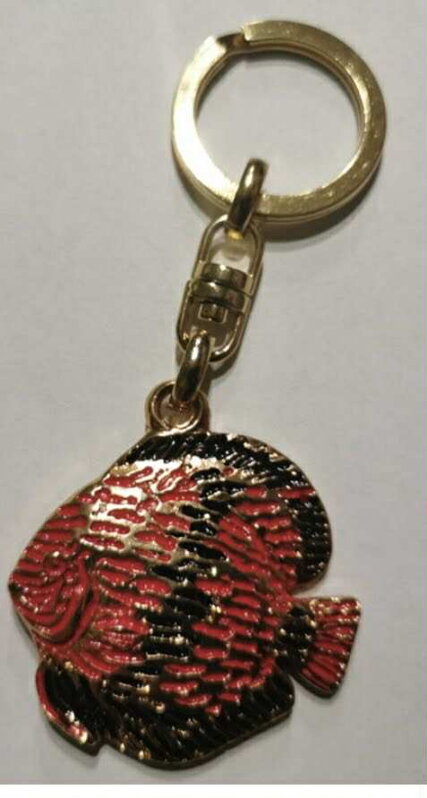 Klíčenka Discus Red Ica